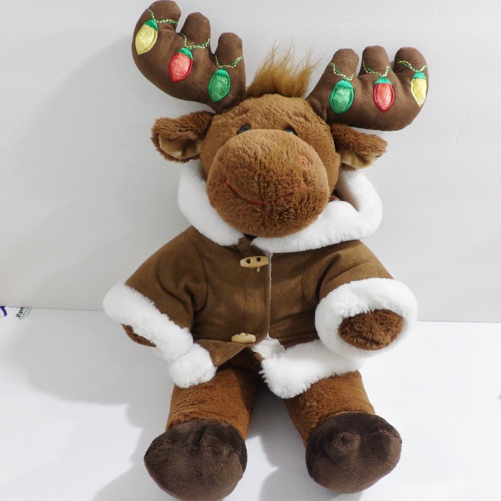 Build A Bear Plush Hal Moose Reindeer